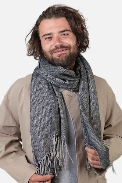 Barts Soho Sjaal Grijs - Afbeelding 4