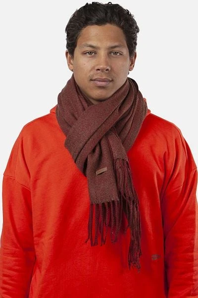 Barts Soho Sjaal Bordeaux - Afbeelding 4