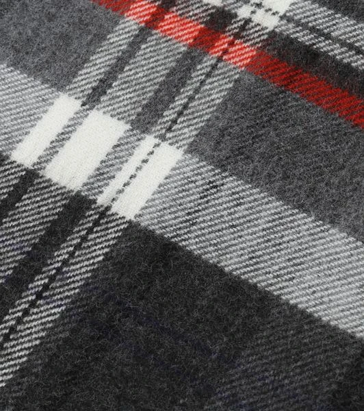 Suitable Heren Sjaal Acryl Ruit Grijs 21-02 - Afbeelding 2