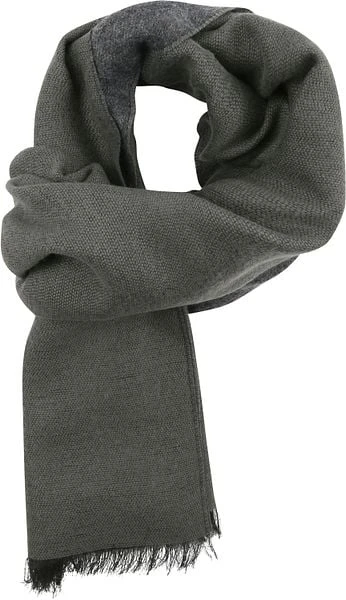 Suitable Heren Sjaal Vlak Donkergroen 21-08 - Afbeelding 3