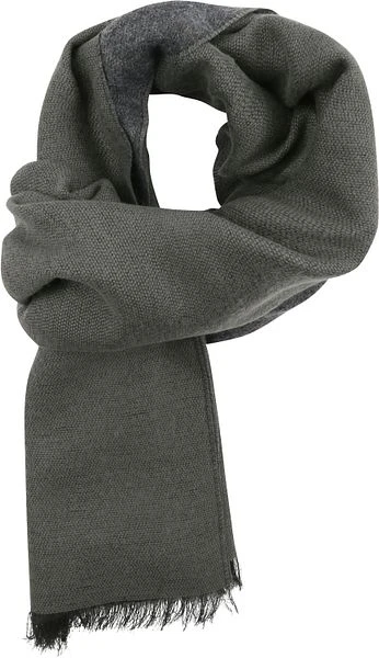 Suitable Heren Sjaal Vlak Donkergroen 21-08