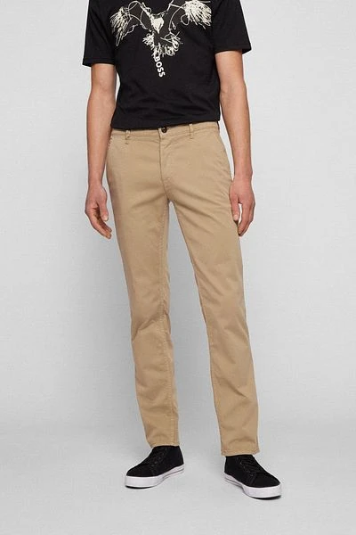 Hugo Boss Chino Schino Slim Beige - Afbeelding 5