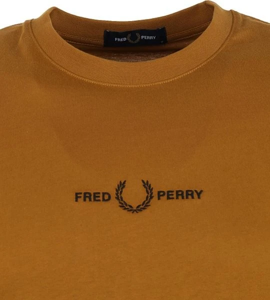 Fred Perry T-Shirt M2706 Caramel Bruin - Afbeelding 6