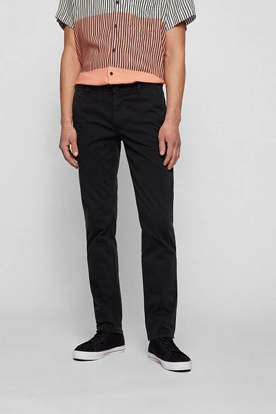 Hugo Boss Chino Schino Slim Zwart - Afbeelding 5