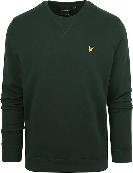 Lyle & Scott Trui Donker Groen - Afbeelding 5