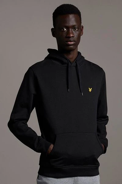 Lyle And Scott Zwarte Hoodie - Afbeelding 2