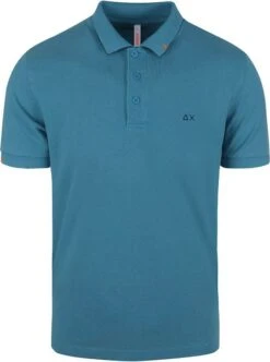 Sun68 Polo Blauw