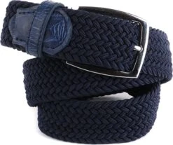 Geweven Riem Donkerblauw