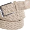 Gevlochten Riem Beige