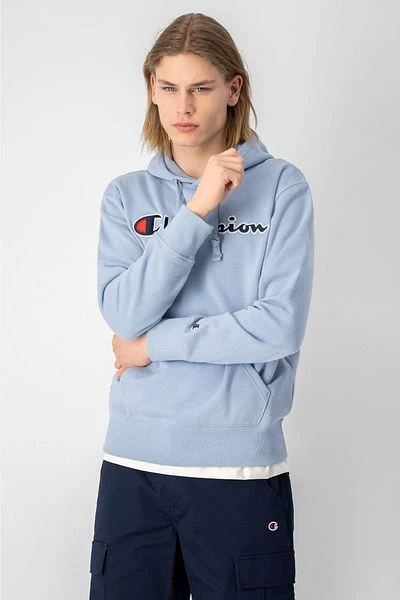 Champion Hoodie Logo Blauw - Afbeelding 2