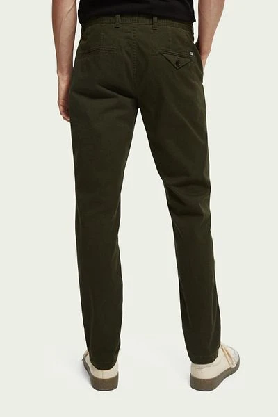 Scotch And Soda Mott Chino Groen - Afbeelding 3