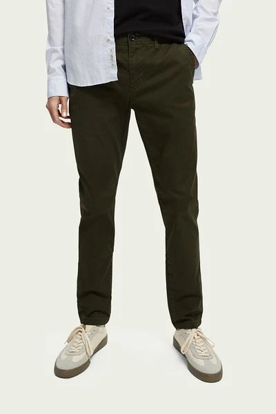 Scotch And Soda Mott Chino Groen - Afbeelding 2