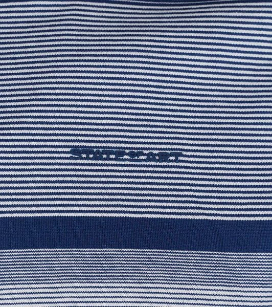 State Of Art Blauwe Polo Gestreept - Afbeelding 4