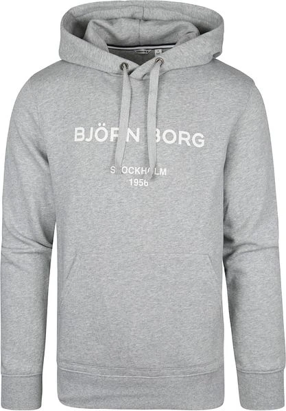 Bjorn Borg Hoodie Grijs Logo