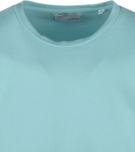 Colorful Standard Organisch T-shirt Blauw - Afbeelding 2