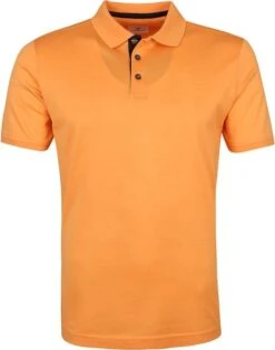 State Of Art Mercerized Pique Polo Oranje