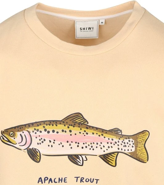 Shiwi Trui Beige Print - Afbeelding 4