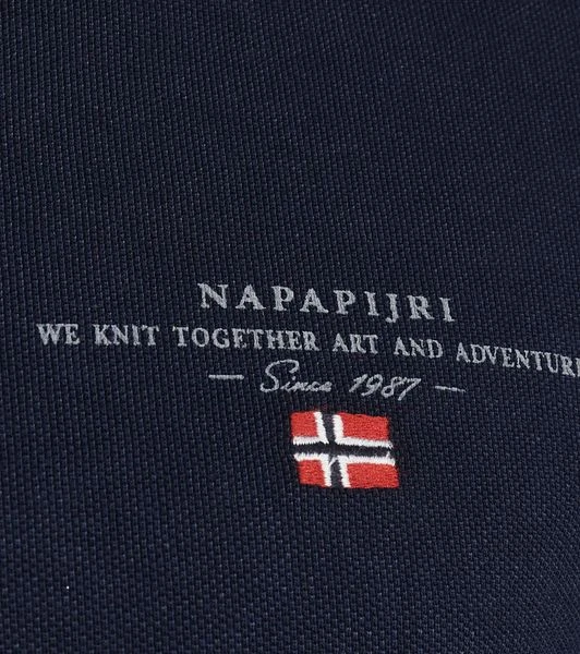 Napapijri Polo Elbas Navy Blauw - Afbeelding 5