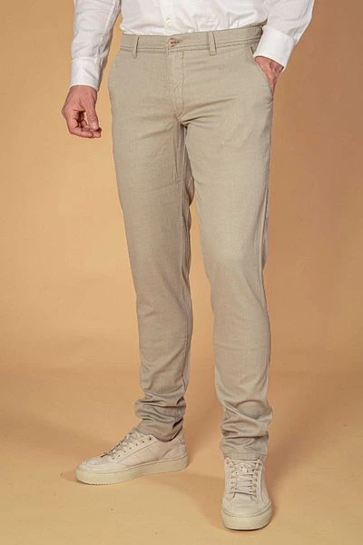 Suitable Chino Pico Khaki - Afbeelding 2
