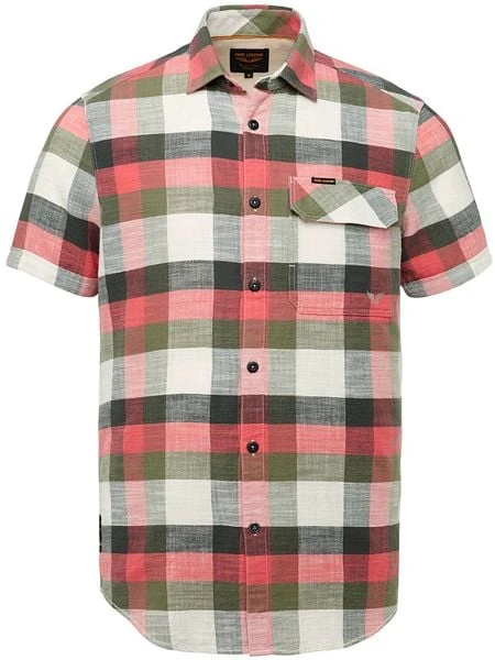 PME Legend Overhemd Roze Geruit - Afbeelding 5