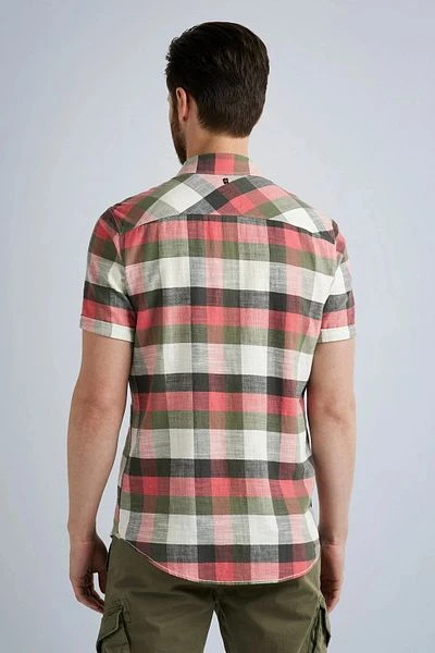 PME Legend Overhemd Roze Geruit - Afbeelding 3