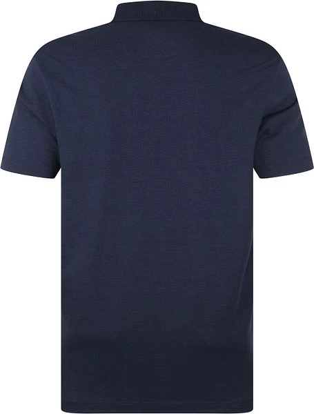 R2 Tencel Poloshirt Donkerblauw - Afbeelding 4