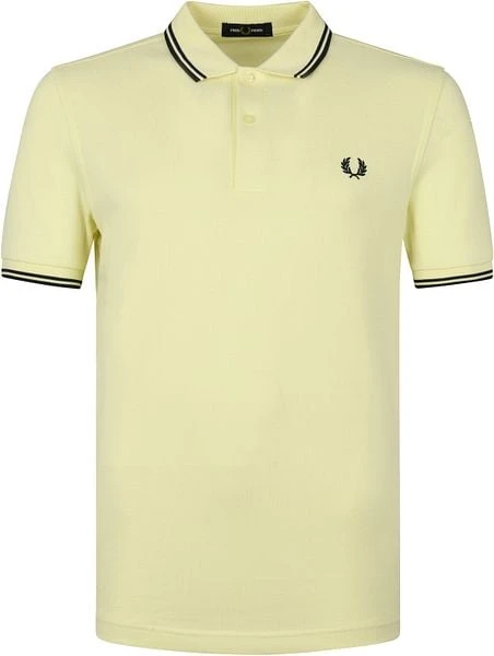 Fred Perry Polo M3600 Tipped Geel - Afbeelding 5