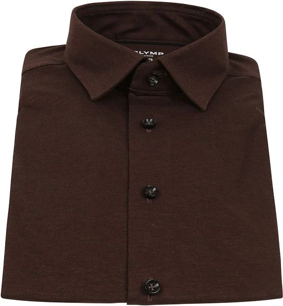 OLYMP Luxor Overhemd Modern Fit Bruin - Afbeelding 3