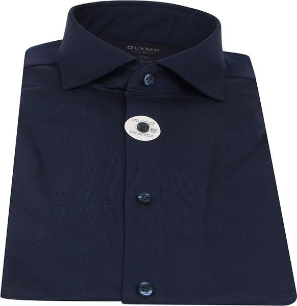 OLYMP Level Five Overhemd Sleeve 7 Donkerblauw - Afbeelding 6