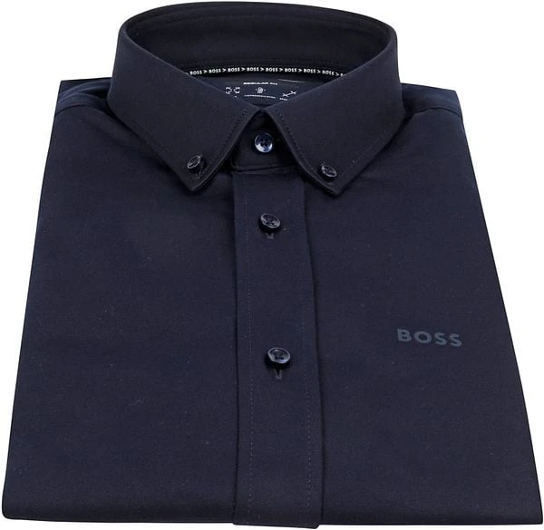 Hugo Boss Overhemd Uni Donkerblauw - Afbeelding 6