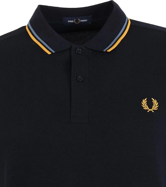 Fred Perry Polo M3600 Donkerblauw - Afbeelding 2