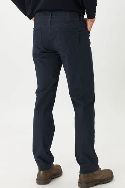 Brax Cadiz Broek Five Pocket Donkerblauw Print - Afbeelding 4