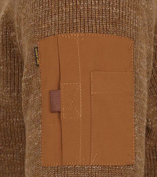 PME Legend Trui Knitted Bruin - Afbeelding 6