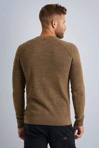 PME Legend Trui Knitted Bruin - Afbeelding 3