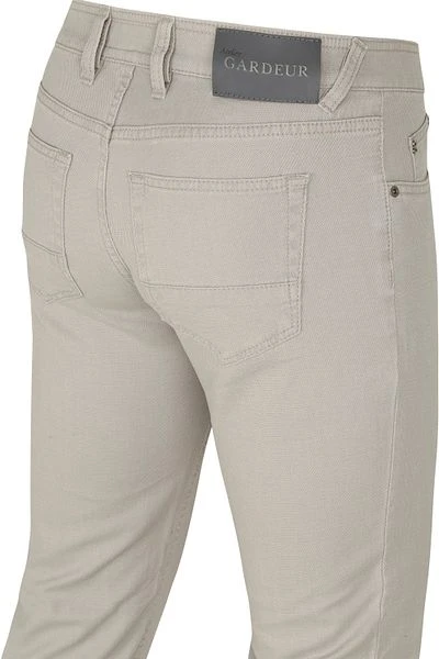 Gardeur Bill Broek Five Pocket Licht Beige - Afbeelding 3