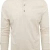 Profuomo Longsleeve Polo Beige Melange