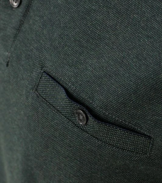 Casa Moda Polo LS Donkergroen - Afbeelding 3