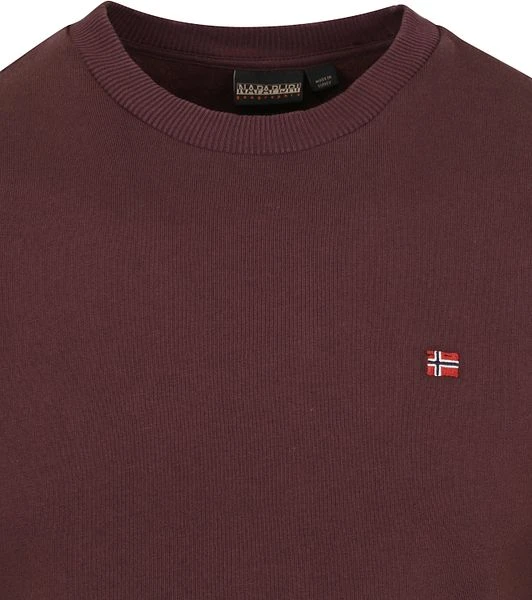 Napapijri Sweater Bordeaux - Afbeelding 2