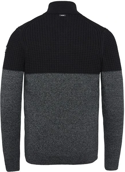 Vanguard Trui Half Zip Zwart Grijs - Afbeelding 2