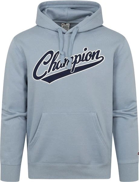 Champion Hoodie College Logo Lichtblauw