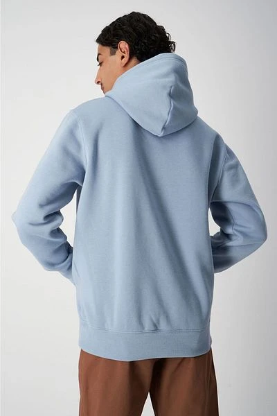 Champion Hoodie College Logo Lichtblauw - Afbeelding 3