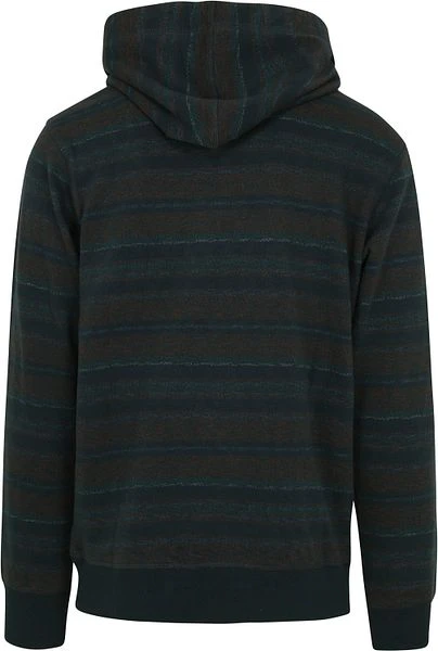 Scotch And Soda Hoodie Contrast Donkergroen - Afbeelding 6