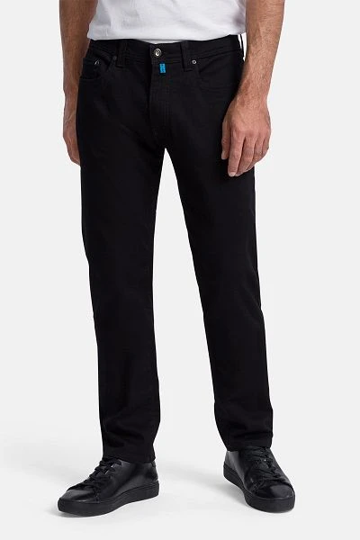 Pierre Cardin Broek Lyon Tapered Future Flex Zwart - Afbeelding 2