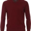 Casa Moda Pullover V-Hals Bordeaux
