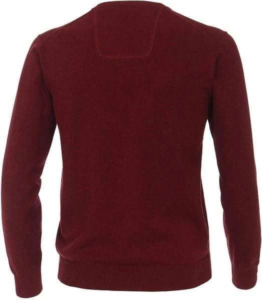 Casa Moda Pullover V-Hals Bordeaux - Afbeelding 6