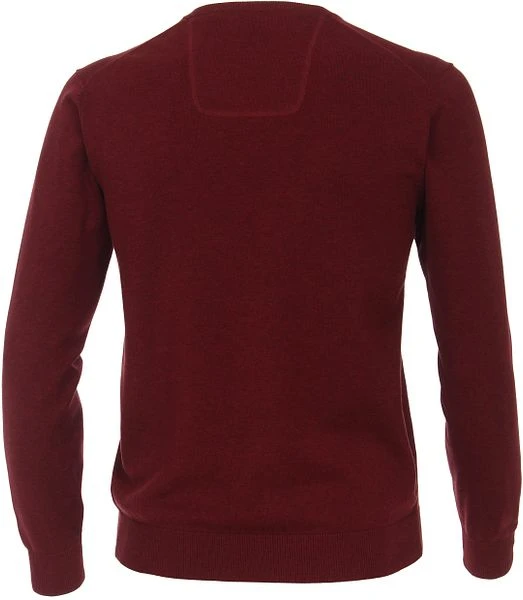 Casa Moda Pullover V-Hals Bordeaux - Afbeelding 3