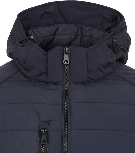 Suitable Shake Jas Donkerblauw - Afbeelding 3