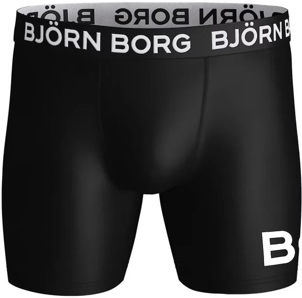 Bjorn Borg Performance Boxers 2-Pack Zwart Legergroen - Afbeelding 2
