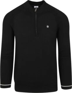Blue Industry Zipper Trui Zwart