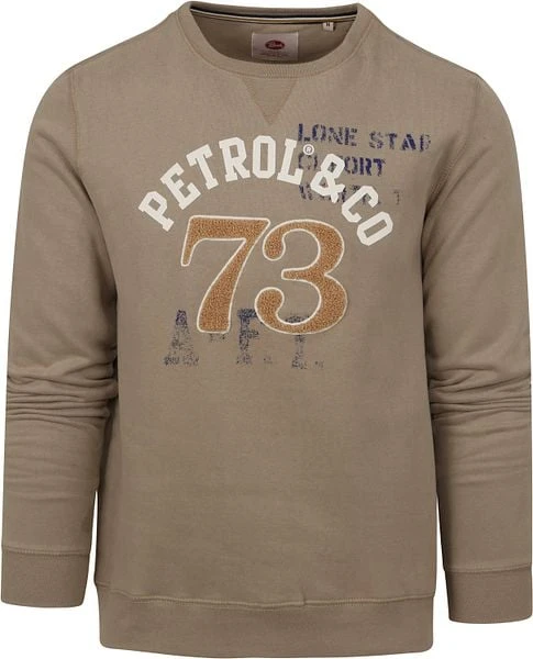 Petrol Trui Beige - Afbeelding 5